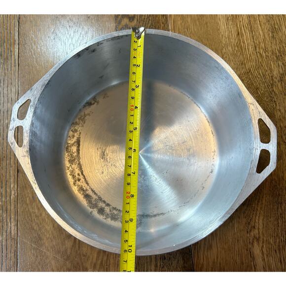 Vintage Supermaid Supreme Cookware 4qt Round Dutch Oven w/ Basting Lid Handles - Picture 7 of 7